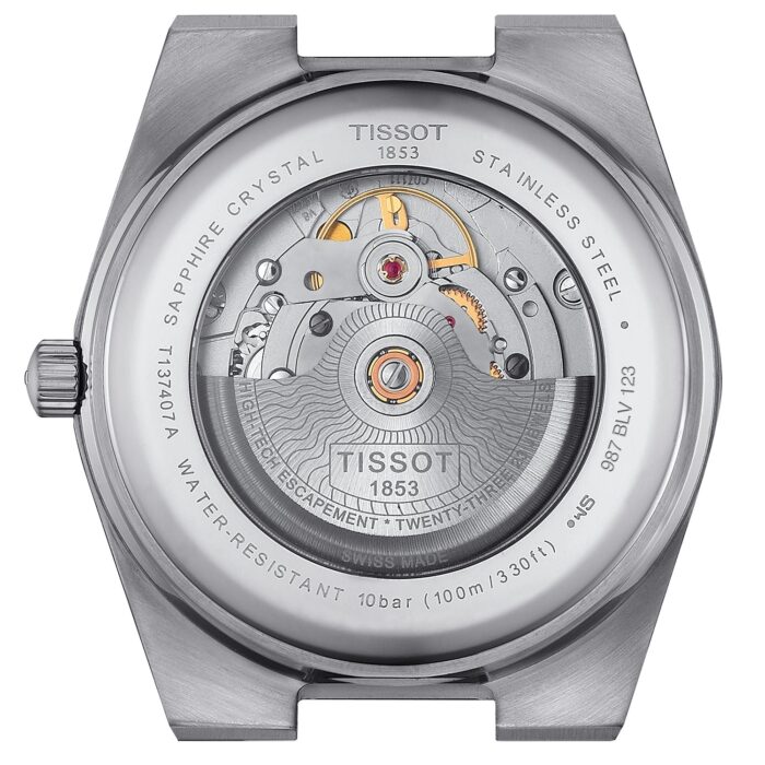 Tissot Prx Powermatic 80 Men's Blue Watch - T137.407.11.041.00 - Image 2